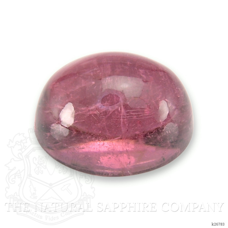 7.23 Ct. Reddish Pink Cabochon Rubellite Tourmaline from Nigeria