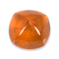 7.40 Ct. Orange Cabochon Spessartite Garnet from Nigeria Video