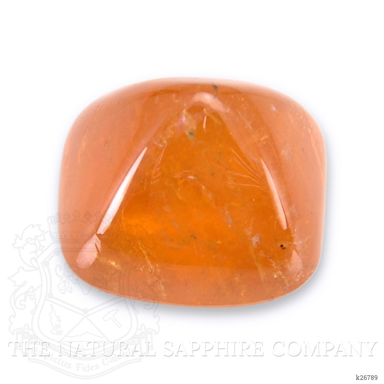 7.95 Ct. Orange Cabochon Spessartite Garnet from Nigeria