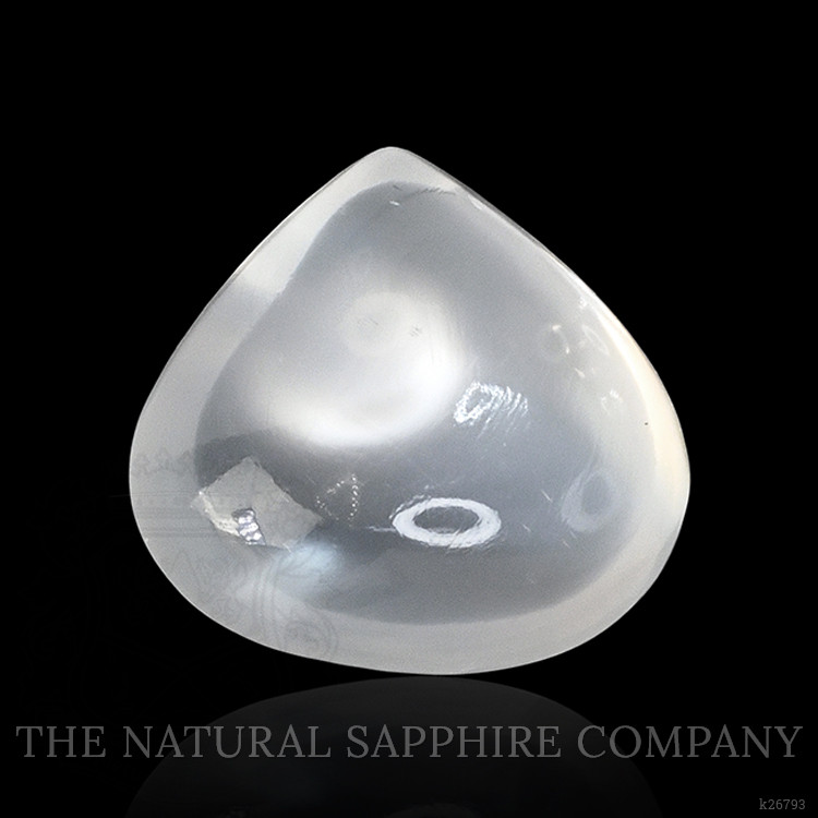 2.45 Ct. White Cabochon Moonstone from Ceylon (Sri Lanka)
