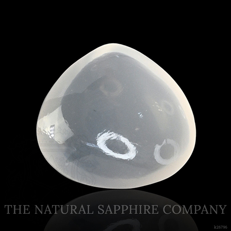 2.96 Ct. White Cabochon Moonstone from Ceylon (Sri Lanka)