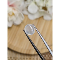 2.98 Ct. White Cabochon Moonstone from Ceylon (Sri Lanka) Life Style