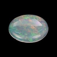 0.60 Ct. Cabochon White Opal from Australia Video