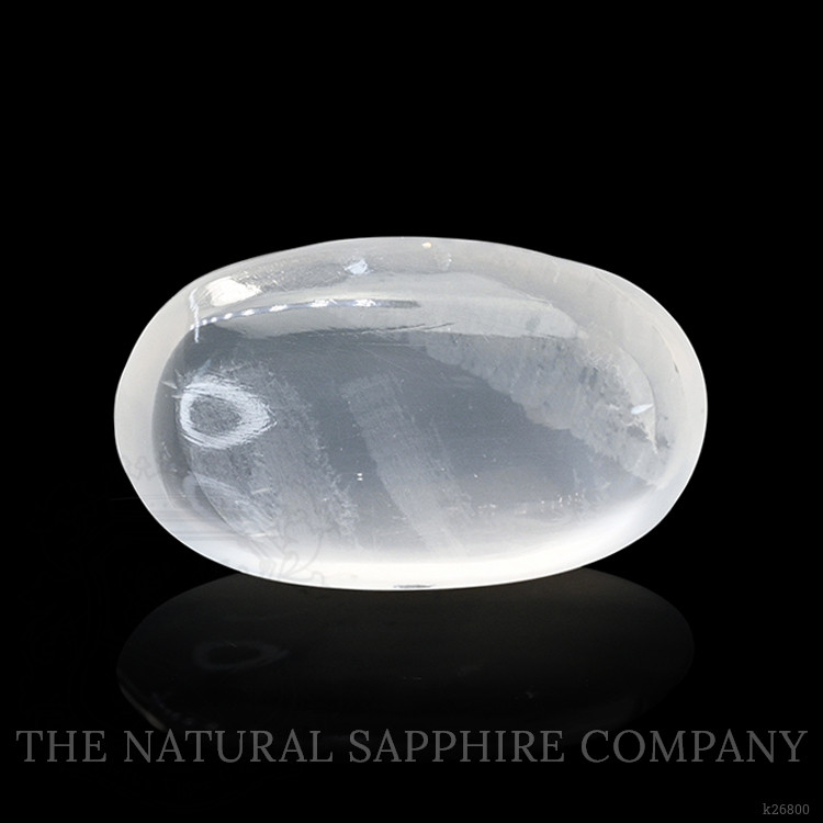 3.80 Ct. White Cabochon Moonstone from Ceylon (Sri Lanka)
