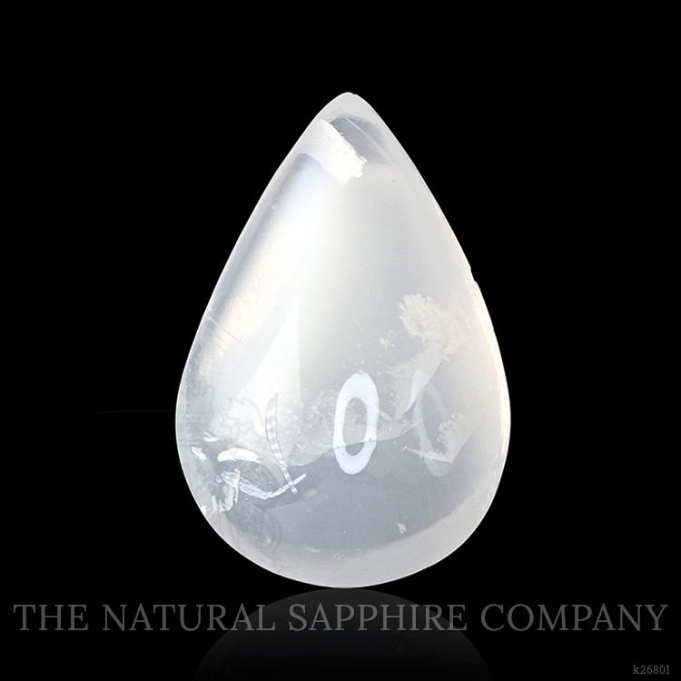 3.86 Ct. White Cabochon Moonstone from Ceylon (Sri Lanka)