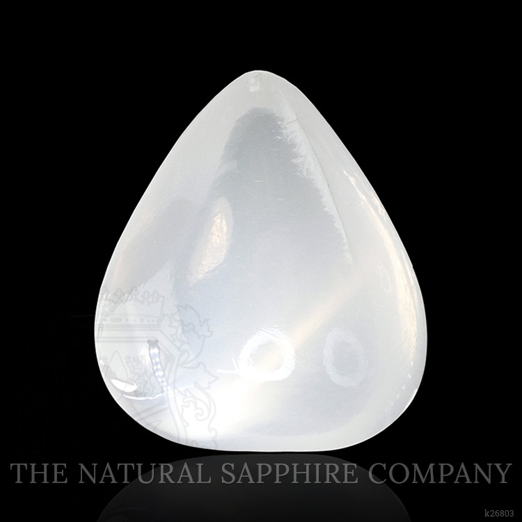3.98 Ct. White Cabochon Moonstone from Ceylon (Sri Lanka)