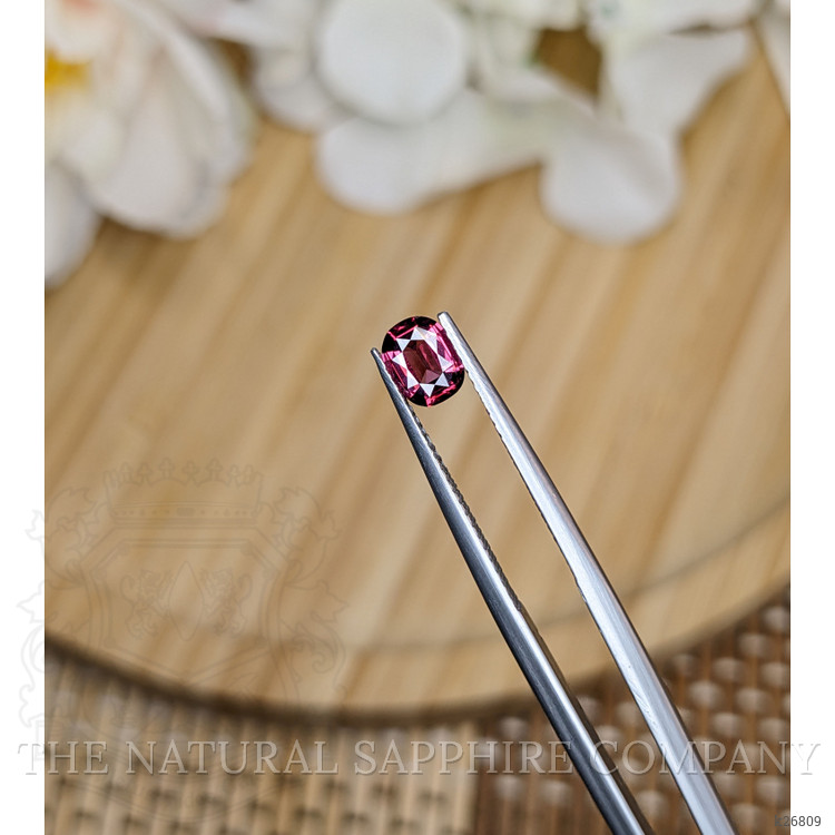 0.60 Ct. Purplish Pink Rhodolite Garnet from Ceylon (Sri Lanka)