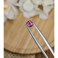 0.75 Ct. Purplish Pink Rhodolite Garnet from Ceylon (Sri Lanka) Life Style