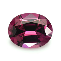 0.83 Ct.Tw. Oval Rhodolite Garnet