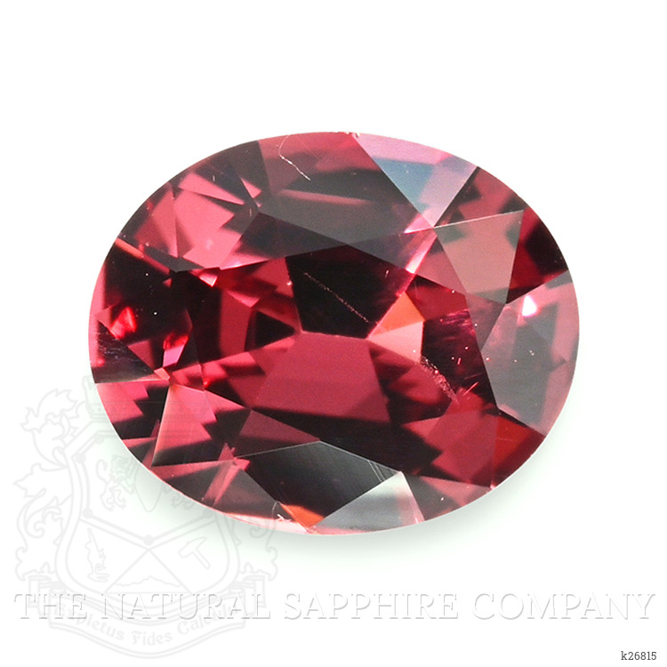 0.97 Ct. Red Rhodolite Garnet from Ceylon (Sri Lanka)