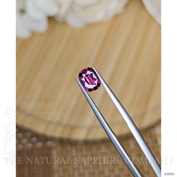 1.10 Ct. Purple Rhodolite Garnet from Ceylon (Sri Lanka)