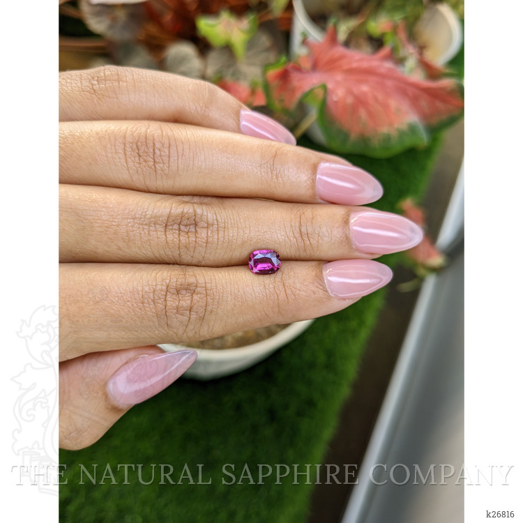 1.10 Ct. Purple Rhodolite Garnet from Ceylon (Sri Lanka)