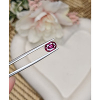 1.34 Ct. Pinkish Purple Rhodolite Garnet from Ceylon (Sri Lanka) Life Style