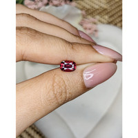 1.61 Ct. Red Rhodolite Garnet from Ceylon (Sri Lanka) Life Style