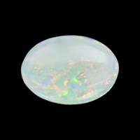 0.35 Ct. White Opal from Australia Video