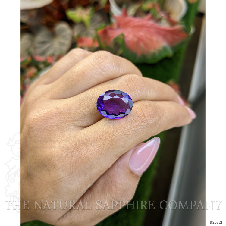 9.66 Ct. Purple Amethyst from Brazil