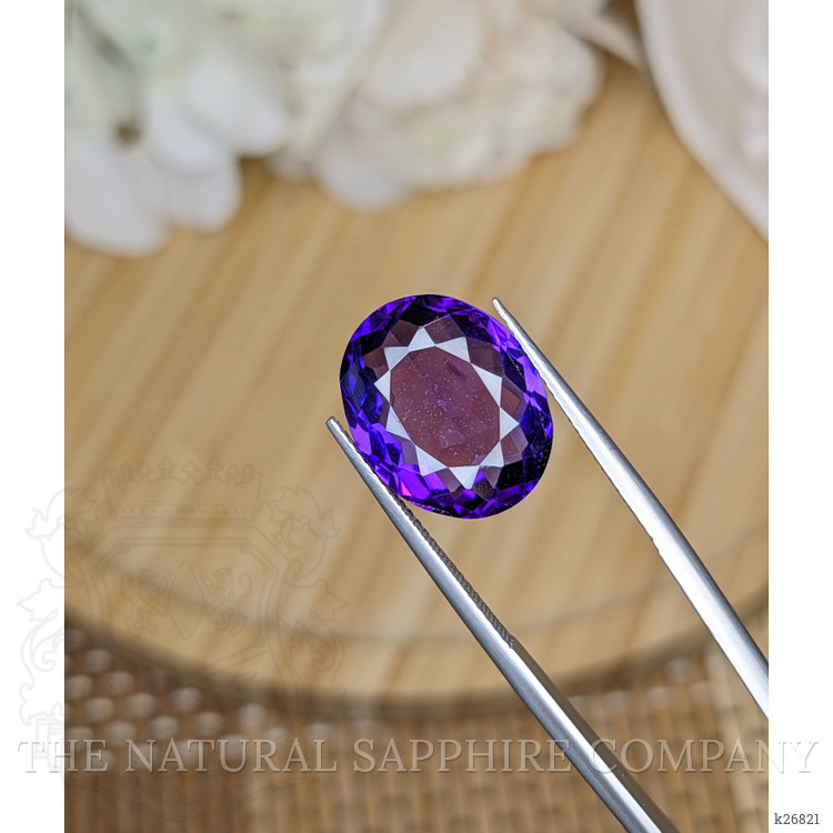 9.66 Ct. Purple Amethyst from Brazil