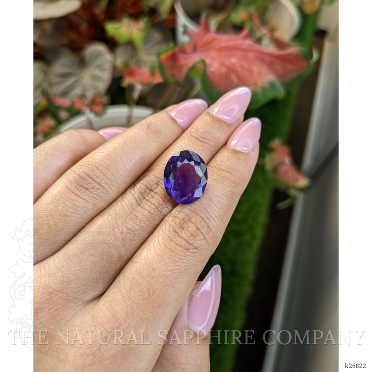 9.76 Ct. Purple Amethyst from Brazil
