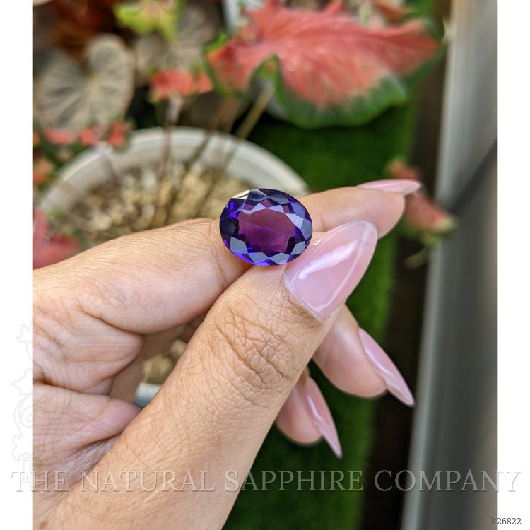9.76 Ct. Purple Amethyst from Brazil