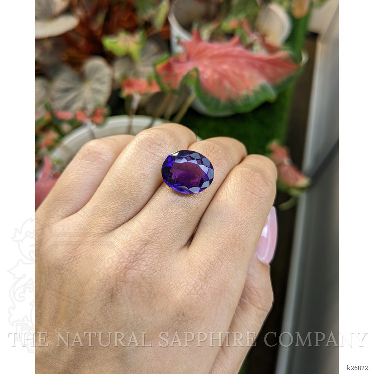 9.76 Ct. Purple Amethyst from Brazil