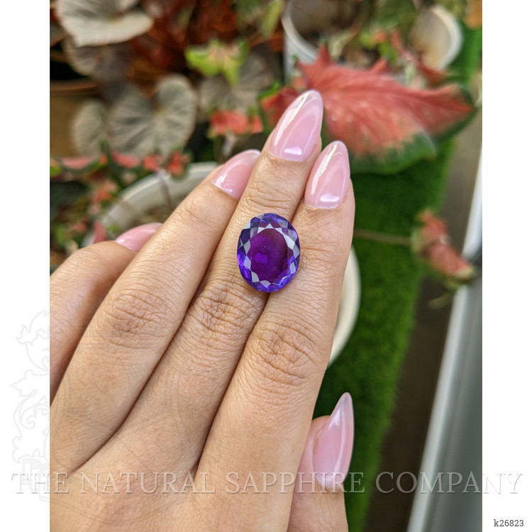 10.19 Ct. Purple Amethyst from Brazil