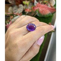 10.19 Ct. Purple Amethyst from Brazil Life Style