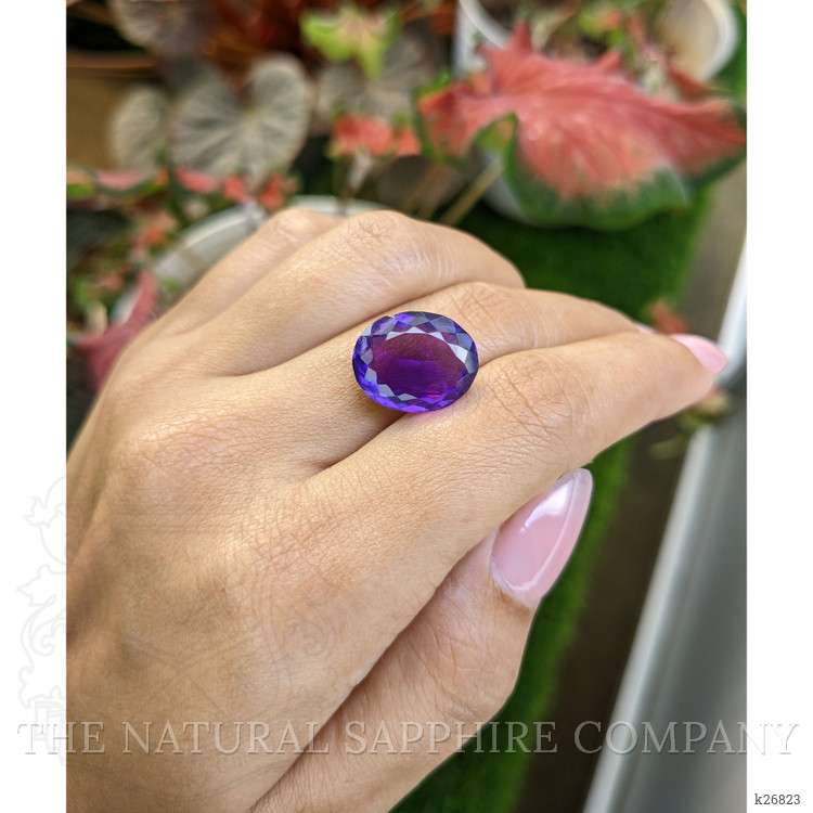 10.19 Ct. Purple Amethyst from Brazil