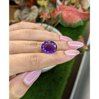 10.19 Ct. Purple Amethyst from Brazil Life Style