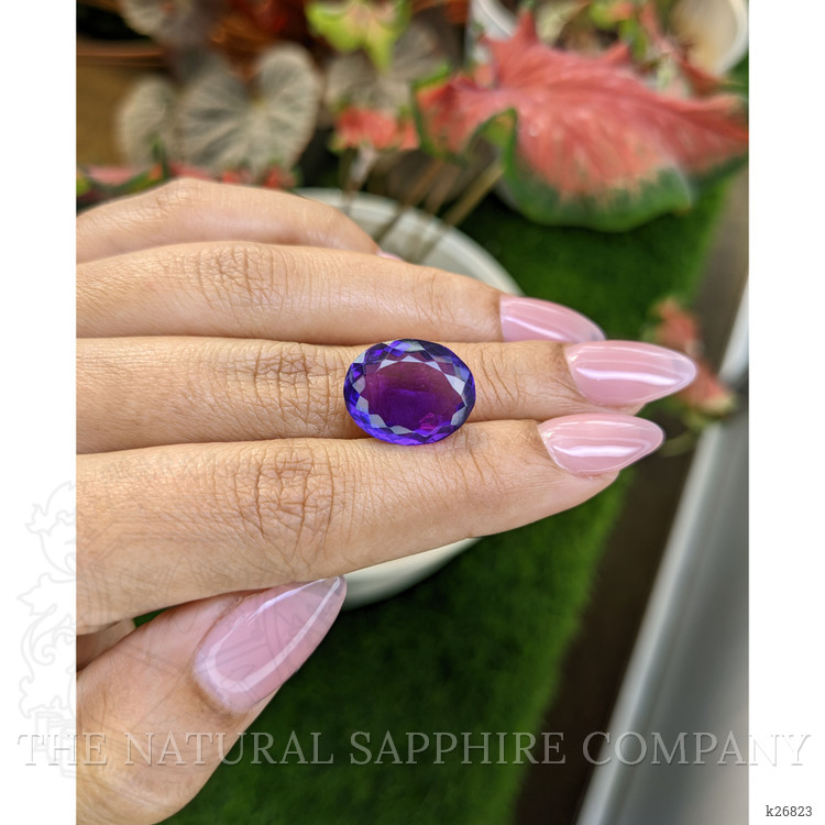10.19 Ct. Purple Amethyst from Brazil