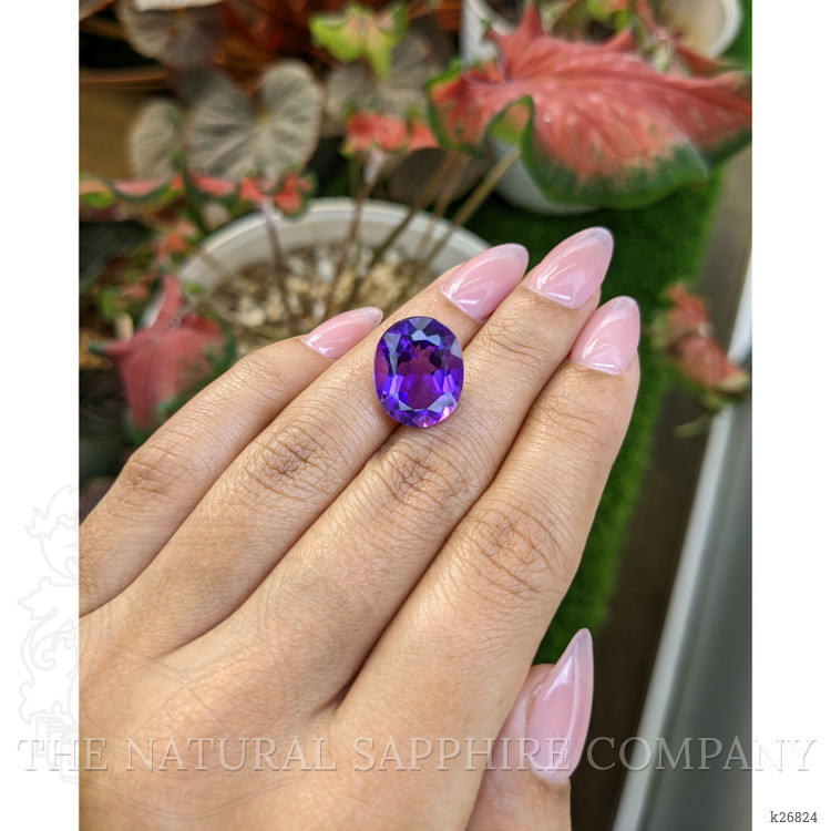 10.55 Ct. Purple Amethyst from Brazil