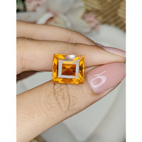 9.25 Ct. Yellowish Orange Citrine from Brazil Life Style