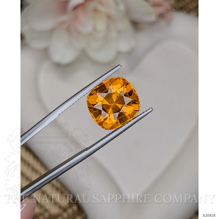 8.72 Ct. Yellowish Orange Citrine from Brazil