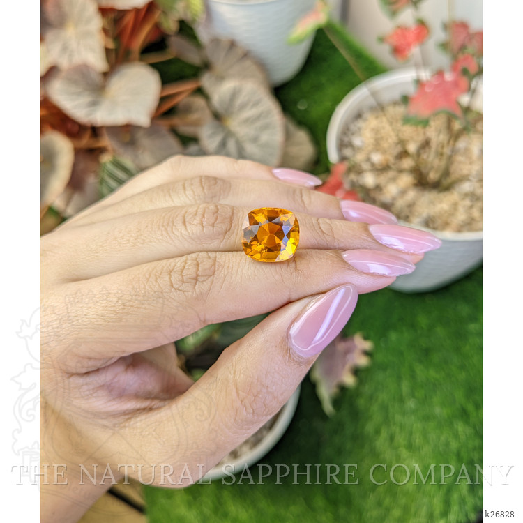 8.72 Ct. Yellowish Orange Citrine from Brazil