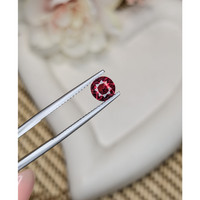 0.87 Ct. Red Garnet from Ceylon (Sri Lanka) Life Style