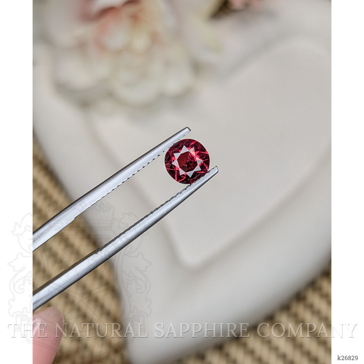 0.87 Ct. Red Garnet from Ceylon (Sri Lanka)