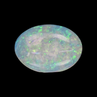 0.65 Ct. White Opal from Australia Video