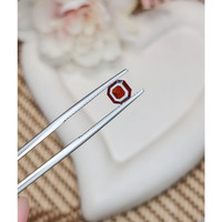 0.89 Ct. Red Garnet from Ceylon (Sri Lanka) Life Style