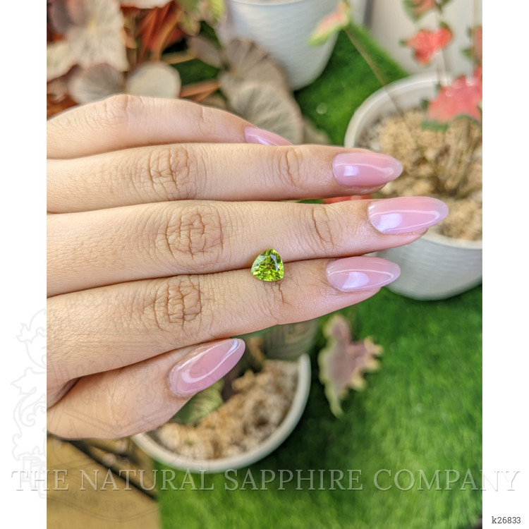 1.12 Ct. Yellowish Green Peridot from Brazil