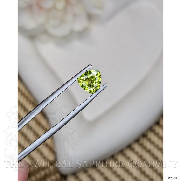 1.12 Ct. Yellowish Green Peridot from Brazil