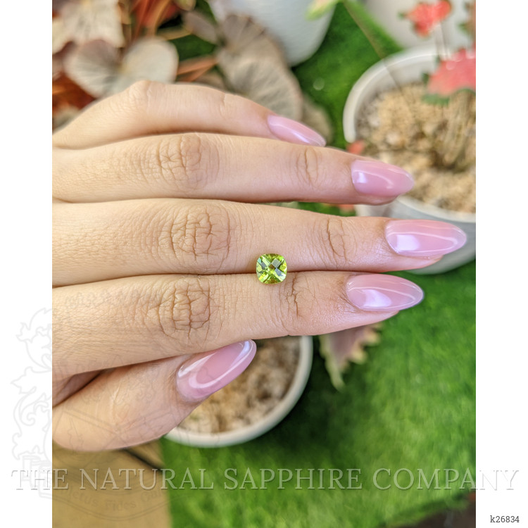 0.96 Ct. Yellowish Green Peridot from Brazil