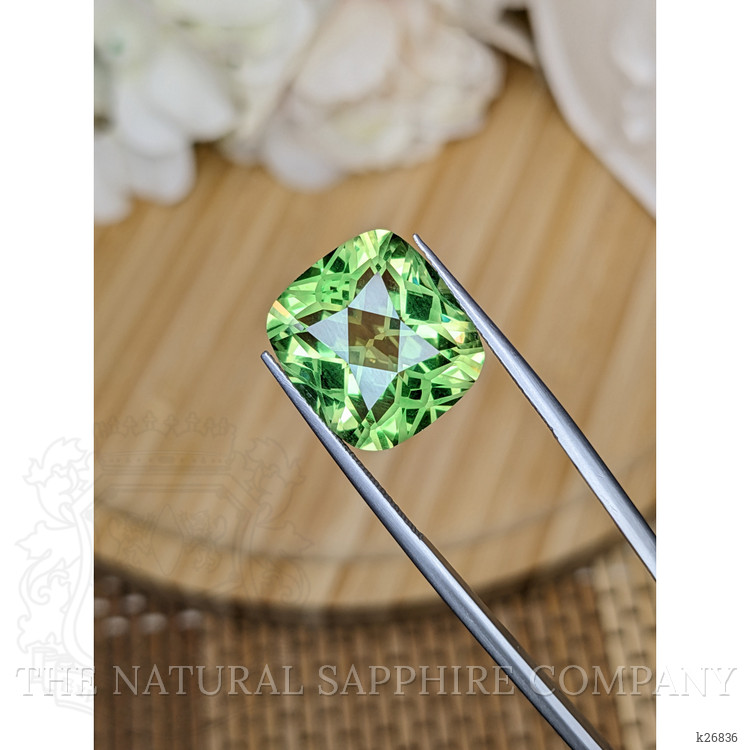 12.40 Ct. Green Prasiolite from Brazil