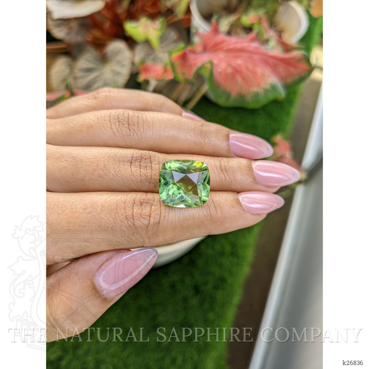 12.40 Ct. Green Prasiolite from Brazil