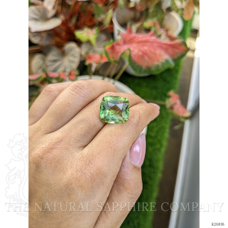 12.40 Ct. Green Prasiolite from Brazil
