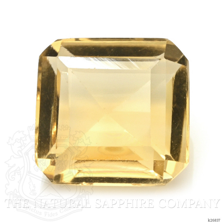 6.75 Ct. Yellow Citrine from Ceylon (Sri Lanka)