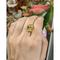 6.75 Ct. Yellow Citrine from Ceylon (Sri Lanka) Life Style
