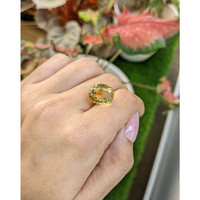 8.85 Ct. Yellow Citrine from Ceylon (Sri Lanka) Life Style