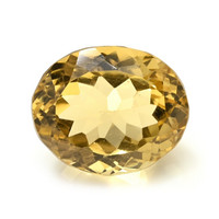 8.44 Ct. Yellow Citrine from Ceylon (Sri Lanka) Video