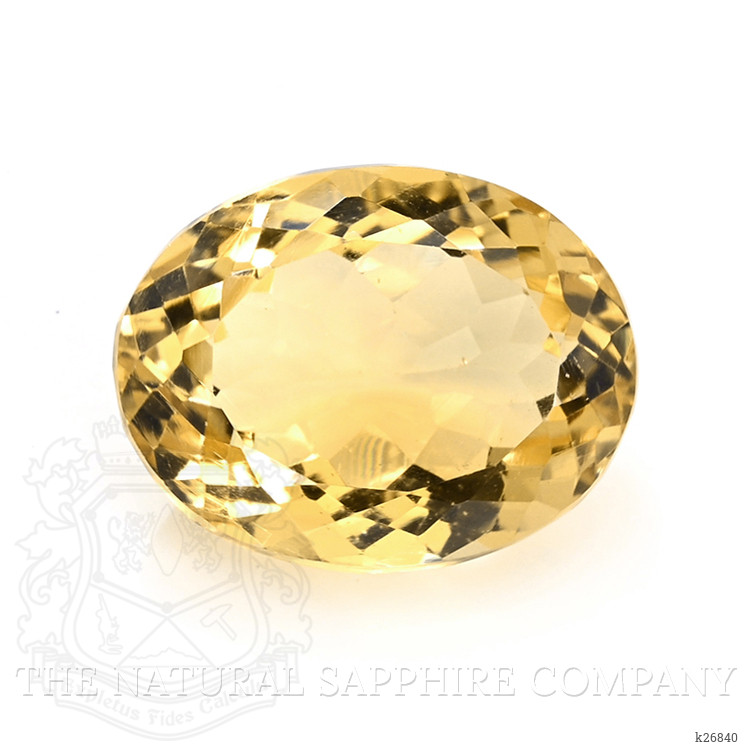 7.63 Ct. Yellow Citrine from Ceylon (Sri Lanka)