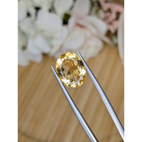 7.63 Ct. Yellow Citrine from Ceylon (Sri Lanka) Life Style