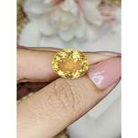 8.83 Ct. Yellow Citrine from Ceylon (Sri Lanka) Life Style